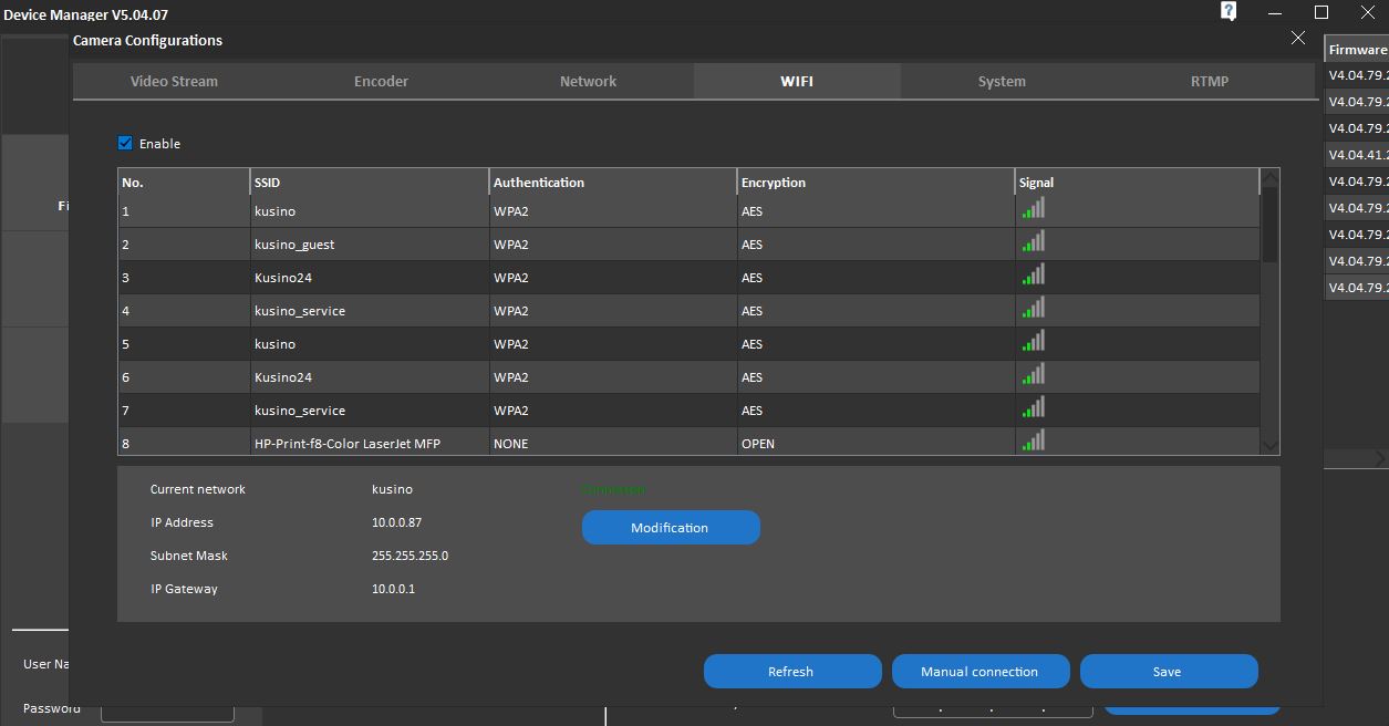 Device Manager: Confirm the Wi-Fi connection
