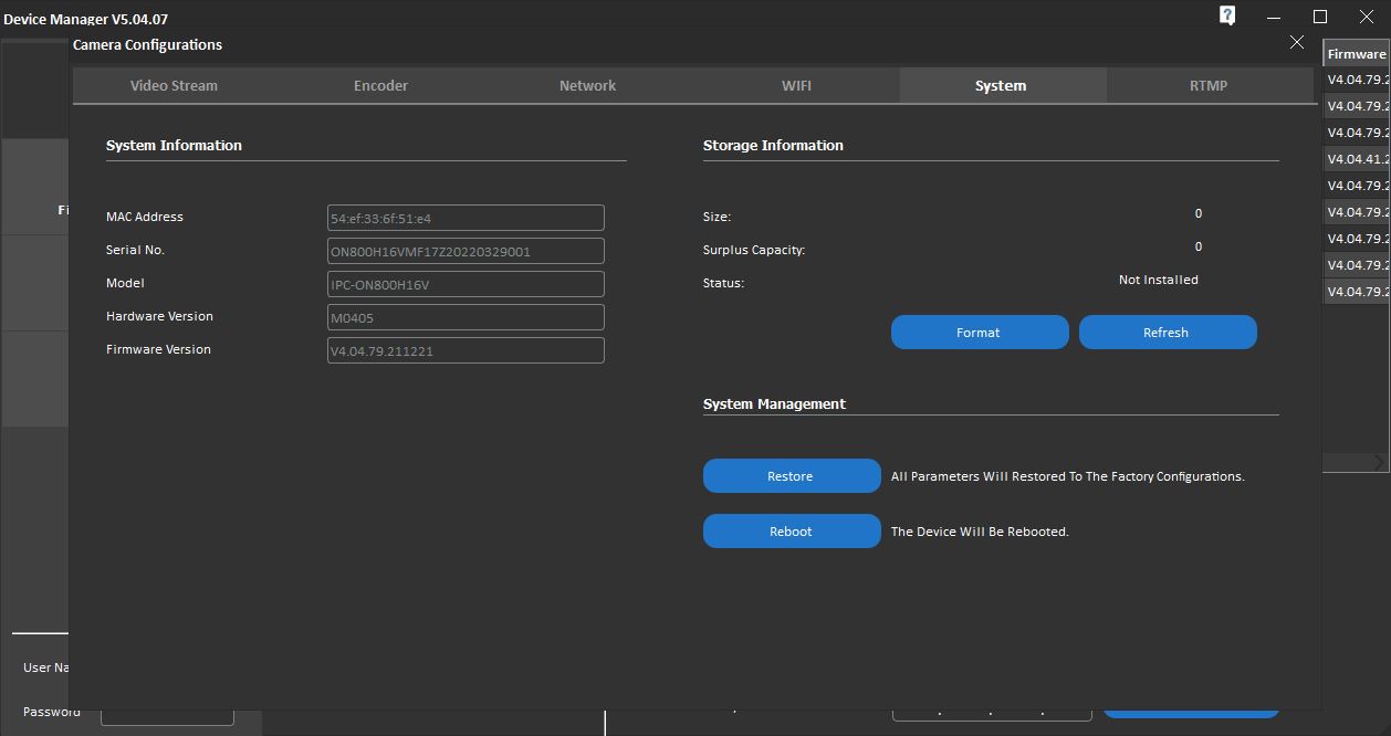 Device Manager: Check the System tab